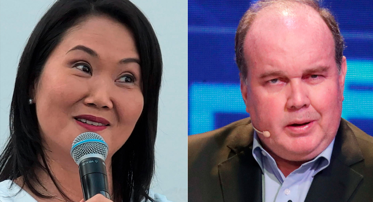 Keiko Fujimori y Rafael López Aliaga | Agencia EFE