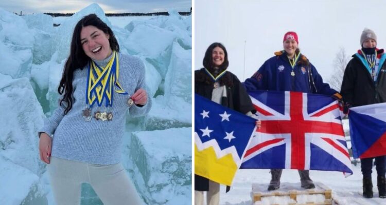 Kyarha Carpo ya está Top 3 del mundo en natación de aguas gélidas.