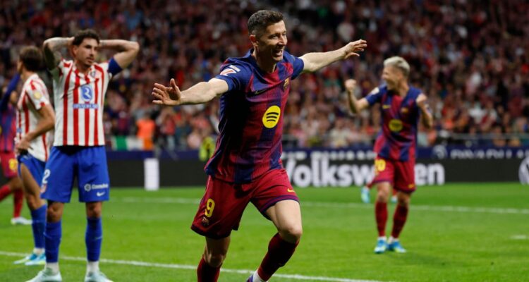 Barcelona venció al Atlético de Madrid y se prueba la corona de La Liga.