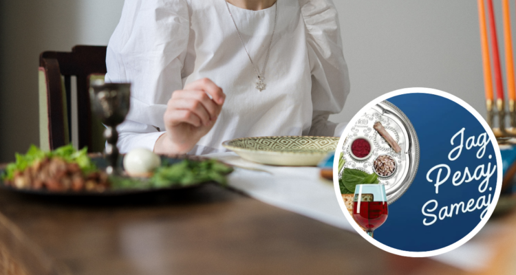 Persona durante el Pesaj