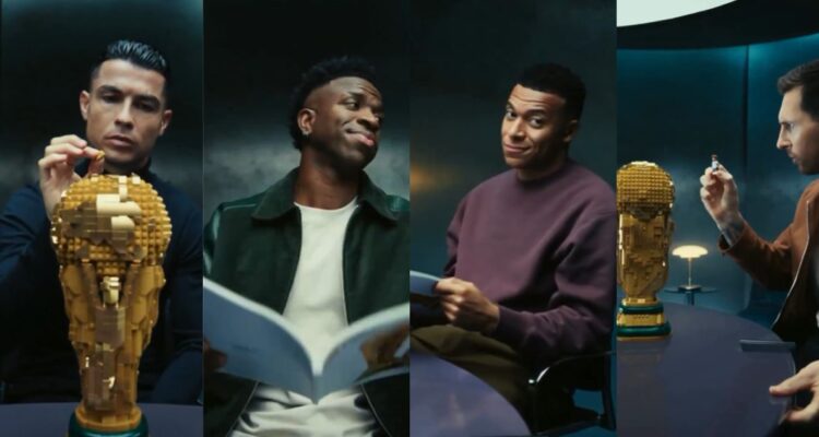Cristiano, Messi, Vinicius y Mbappé, los protagonistas de la publicidad de Lego para el Mundial 2026