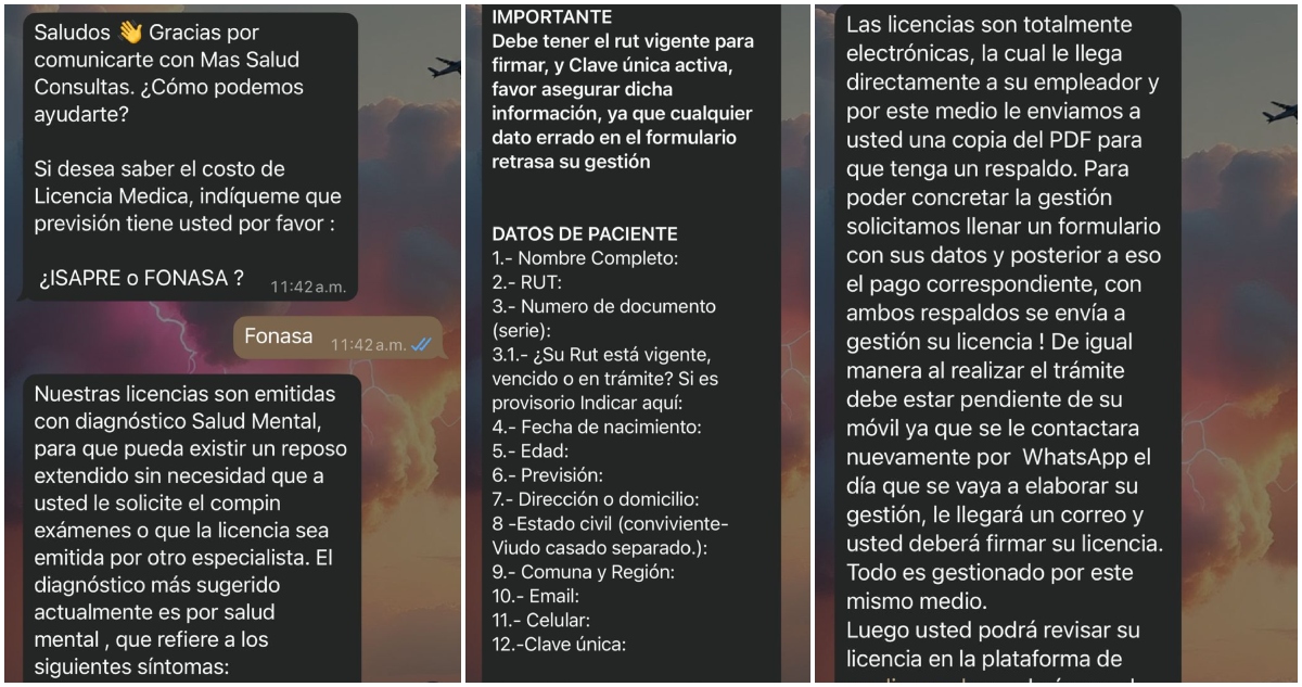 Licencias médicas región de Los Lagos