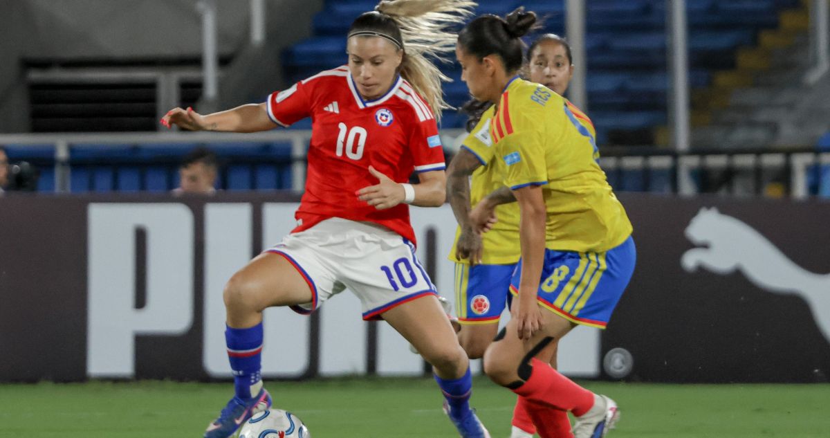 La Roja cayó ante Colombia en la Liga de Naciones Femenina.