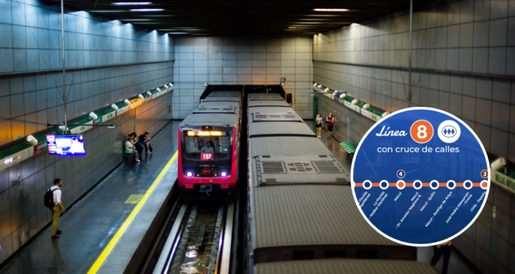 Así se proyecta la Línea 8 del Metro: dónde estarían las 14 estaciones y las comunas que beneficiaría