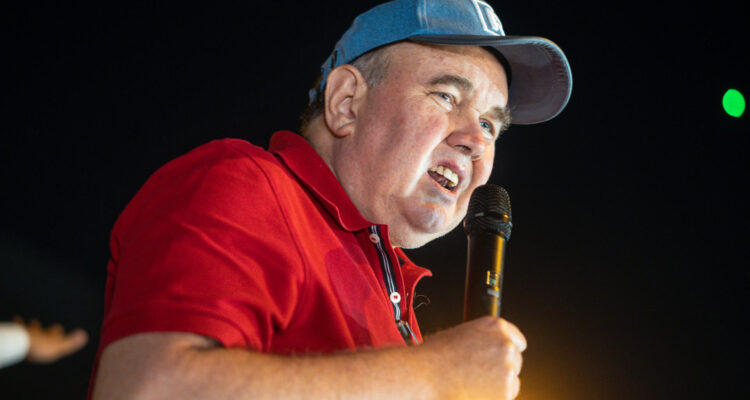 El candidato peruano Rafael López Aliaga