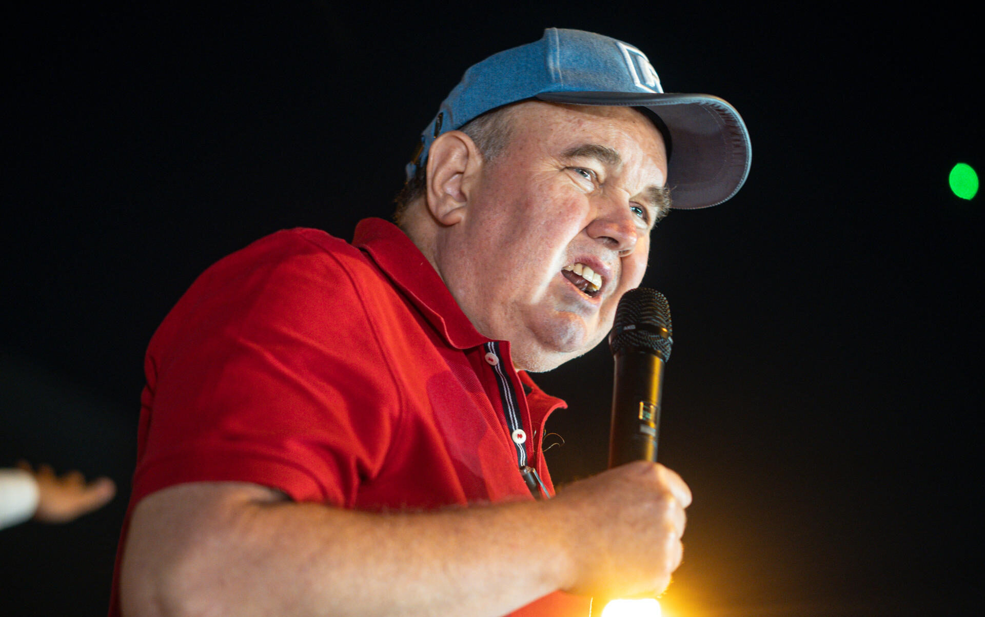 El candidato peruano Rafael López Aliaga