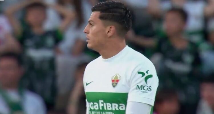 Lucas Cepeda en el Elche Atlético