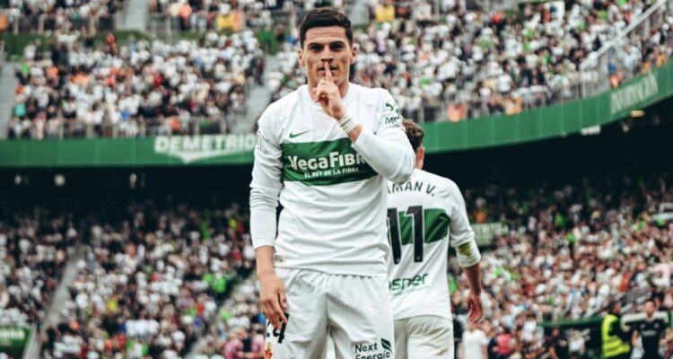 Lucas Cepeda en el Elche Valencia