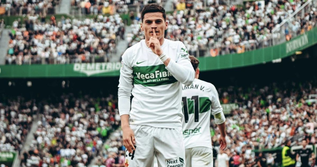 Lucas Cepeda en el Elche Valencia
