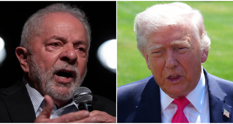 Los presidentes de Brasil y EEUU, Lula da Silva y Donald Trump, respectivamente