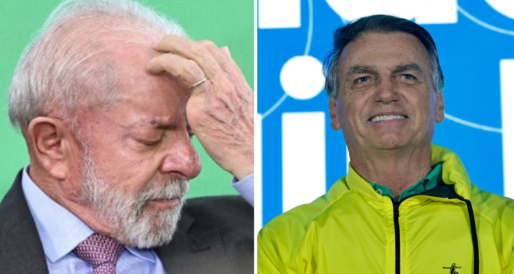 Lula y Jair Bolsonaro