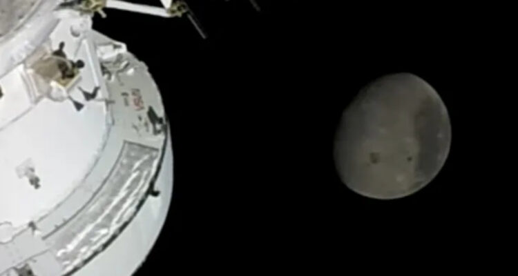 Foto de la Luna desde Orión