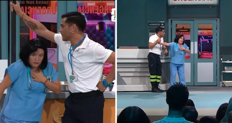 Capturas de María José Quiroz en ‘Teatro en Chilevisión’