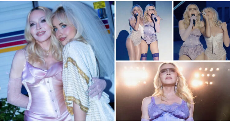 Madonna ofrece recompensa por traje perdido que usó en Coachella junto a Sabrina Carpenter