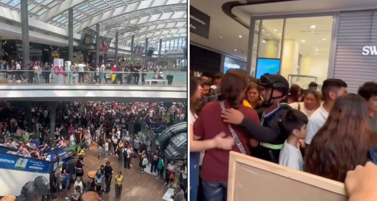 Mall Plaza lamenta heridos y anuncia acciones legales tras evento de influencer que lanzó dinero