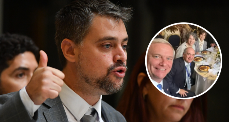 Manouchehri responde a broma de Kast por almuerzo: “Bueno para el chiste, como su forma de gobernar”