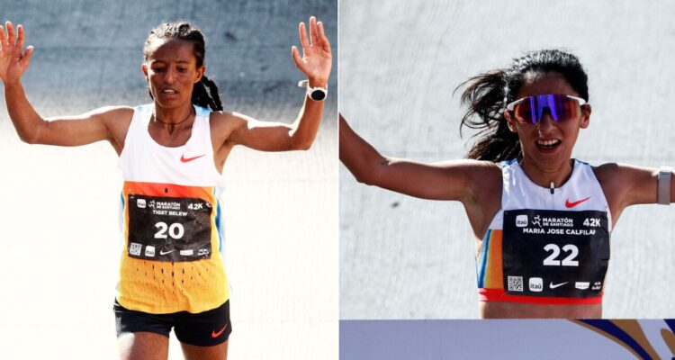 Maratón de Santiago: las destacadas de la prueba de 42K femenina