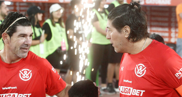 Marcelo Salas e Iván Zamorano