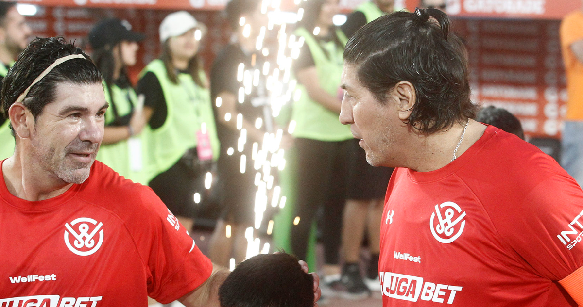 Marcelo Salas e Iván Zamorano