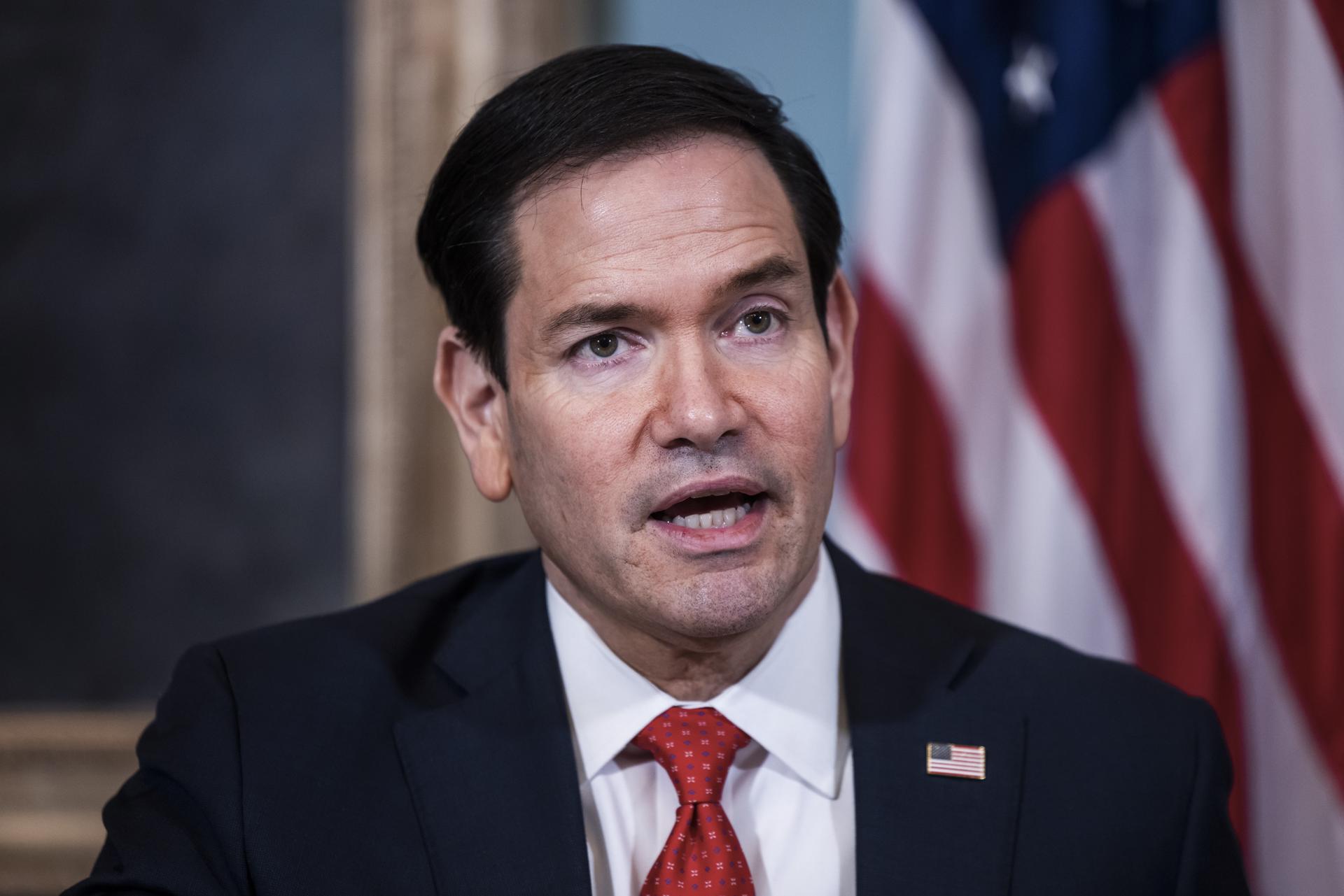 El secretario de Estado de EEUU, Marco Rubio