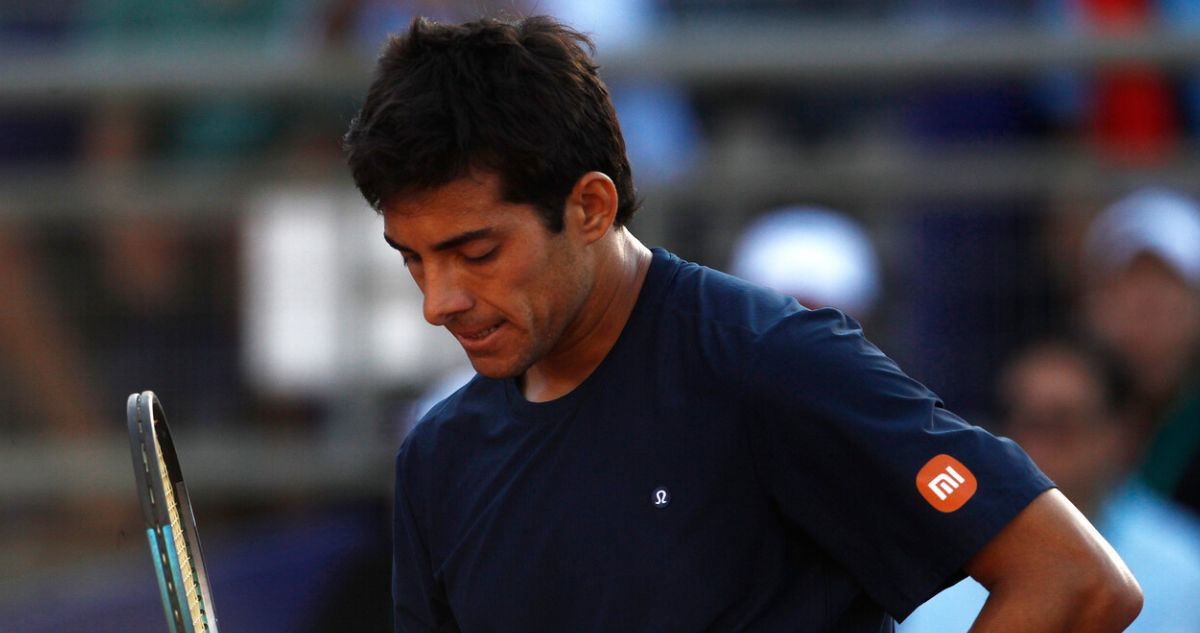 Cristian Garin no pudo meterse en el Masters de Madrid.