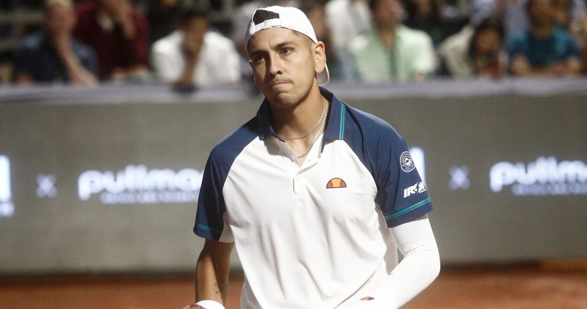 Alejandro Tabilo se despidió del Masters de Montecarlo.