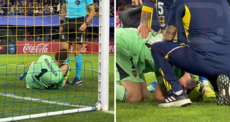 Agustín Marchesín sufrió grave lesión en Copa Libertadores.