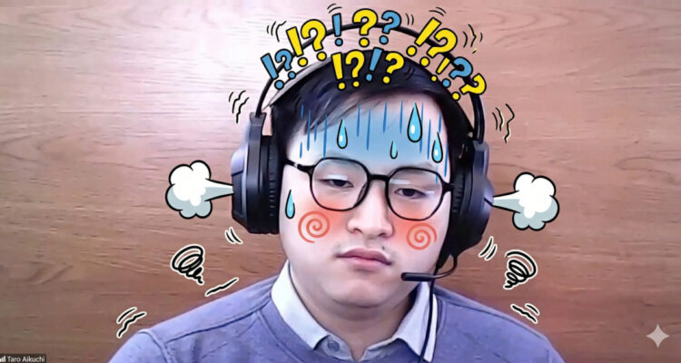 Trabajador norcoreano abochornado