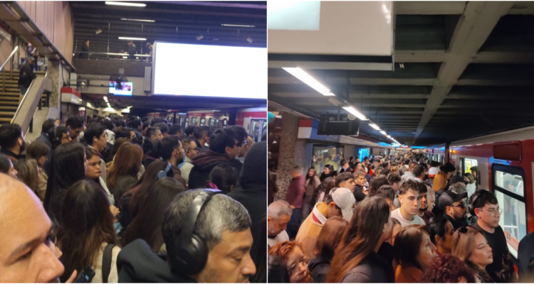 Línea 1 del Metro opera con retraso de frecuencia por tren que tuvo complicaciones