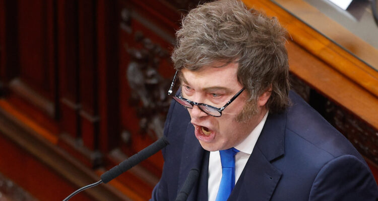 Javier Milei tuvo una semana de furia con la prensa