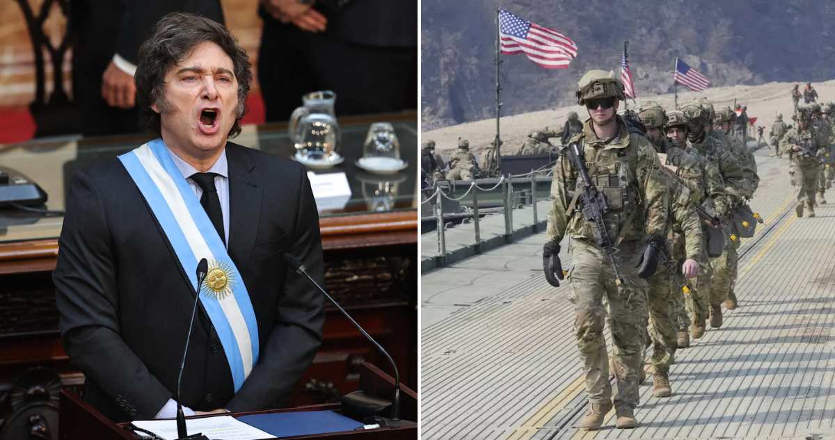 Argetina autoriza ingreso de militares de EEUU