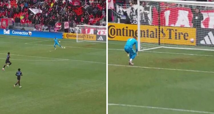 Arquero Zack Steffen de la MLS regaló insólito gol.