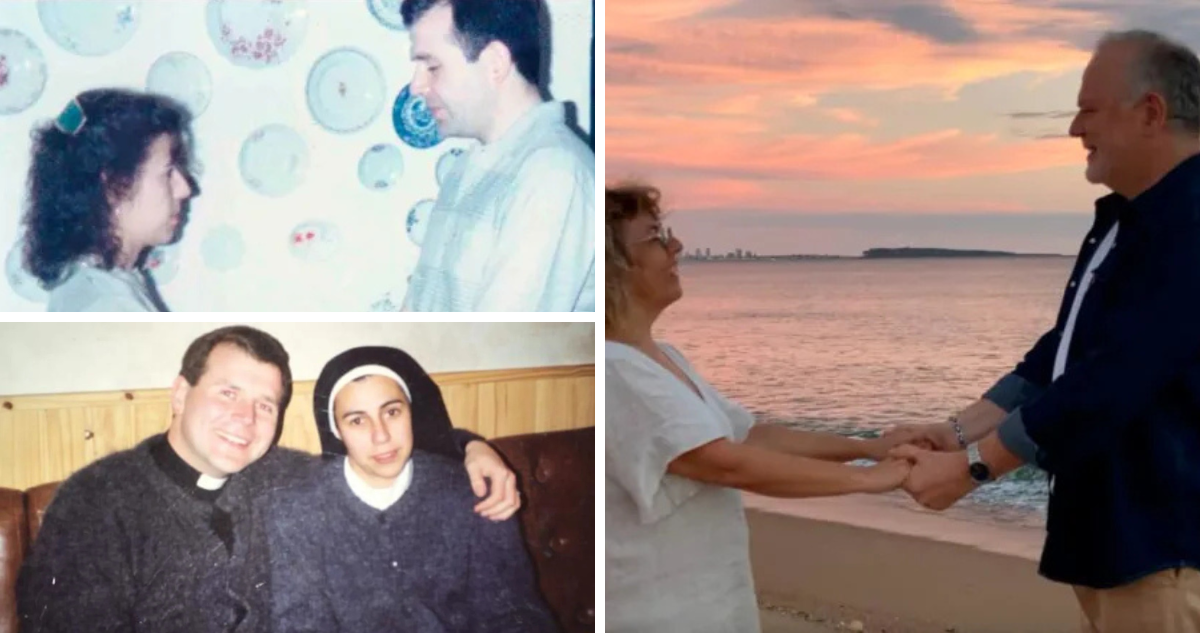 monja y sacerdote
