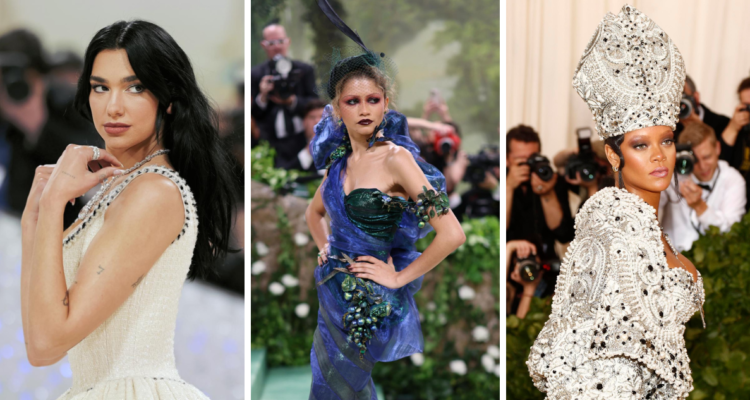 Dua Lipa, Zendaya y Rihanna en la MET Gala