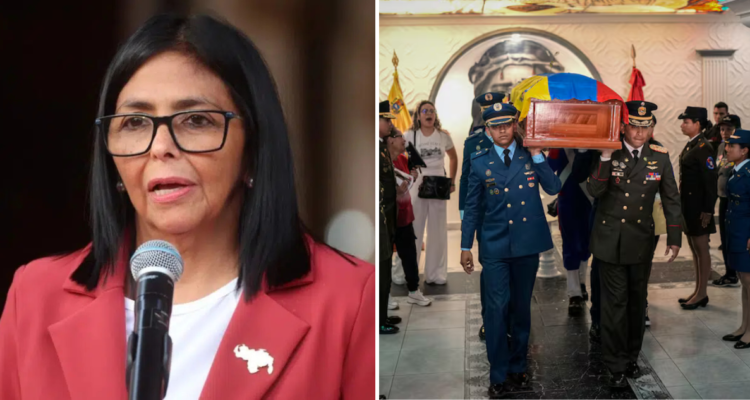 Delcy Rodríguez confirma muerte de coronel venezolano que combatió durante ataque de EEUU a Caracas