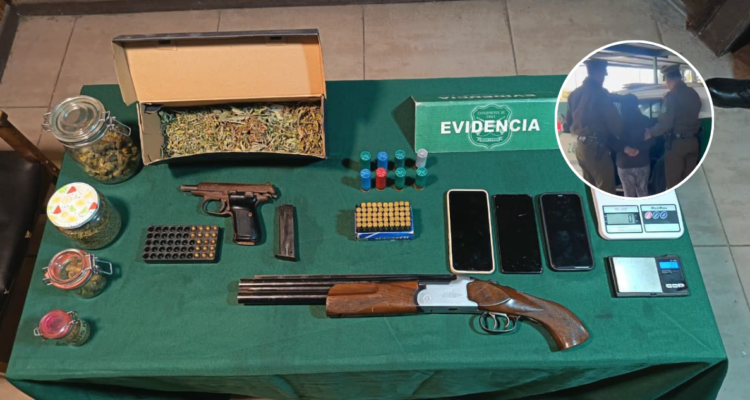 Detienen a mujer que tenía armas de alto calibre en su domicilio en La Florida