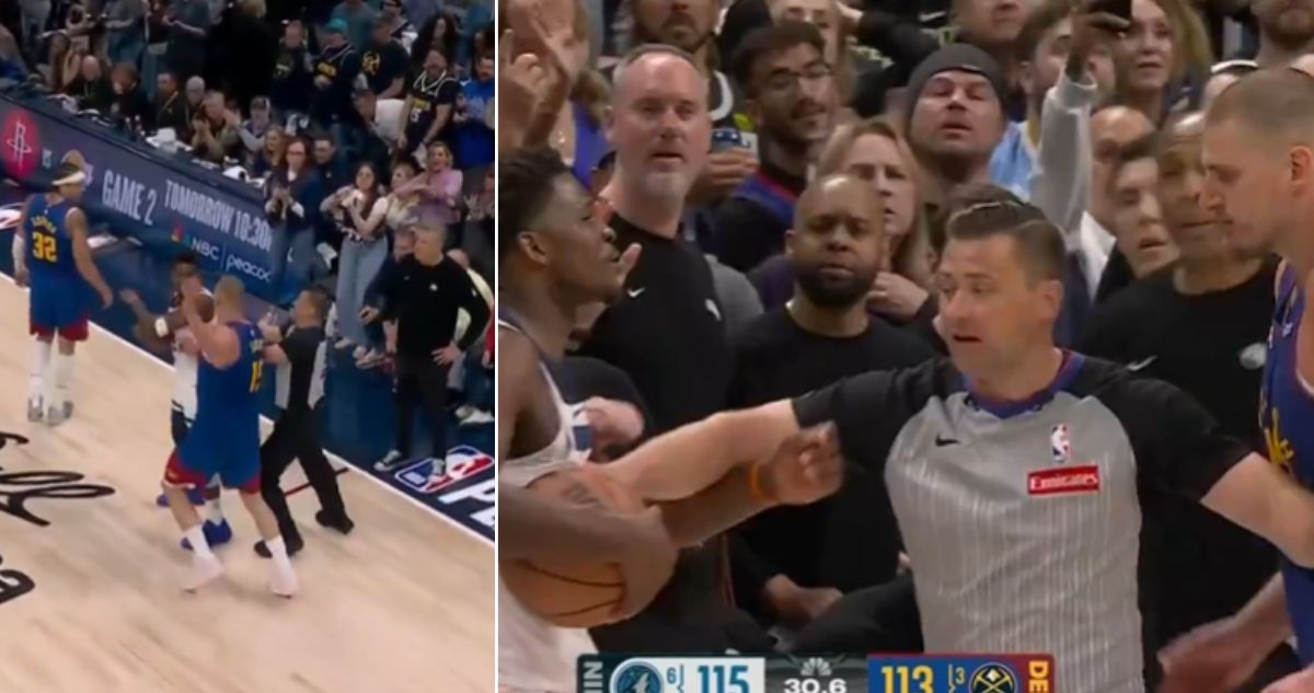 NBA al rojo en los playoffs: cruce de estrellas Edwards-Jokic destaca en triunfo de Minnesota ante Denver