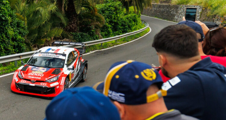 Ogier en WRC de España Islas Canarias