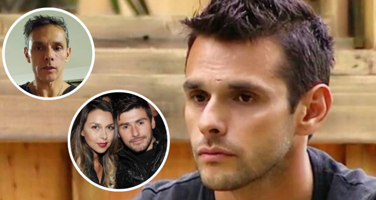 Óscar Gárces y en miniaturas su cuñada Joyce Castiblanco junto a su hermano, Paulo Gárces