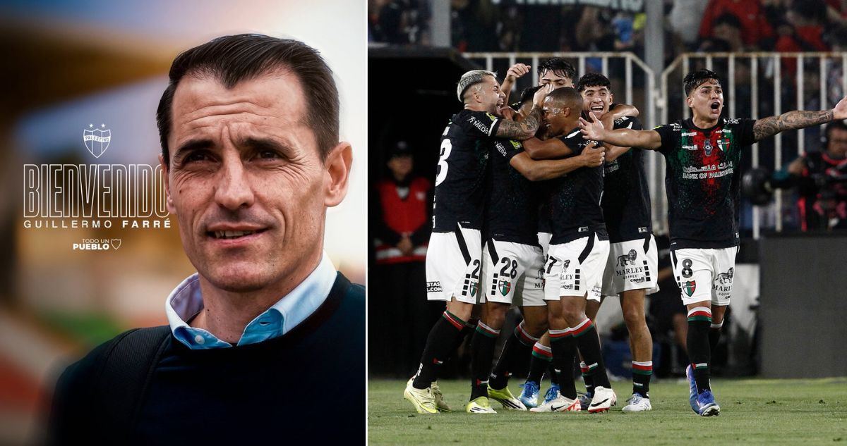 Guillermo Farré, nuevo DT de Palestino