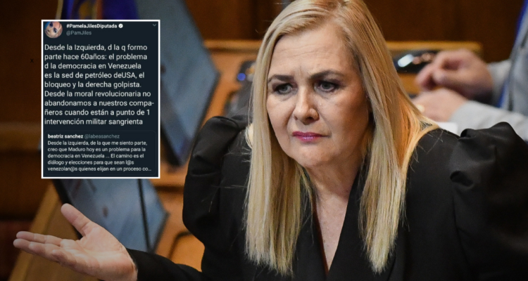 Pamela Jiles niega ser de izquierda, pese a que antes dijo que lo era “desde hace 60 años”