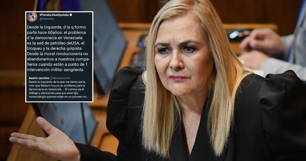 Pamela Jiles niega ser de izquierda, pese a que antes dijo que lo era “desde hace 60 años”