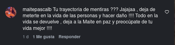 Maite Pascal contra Cecilia Gutierrez