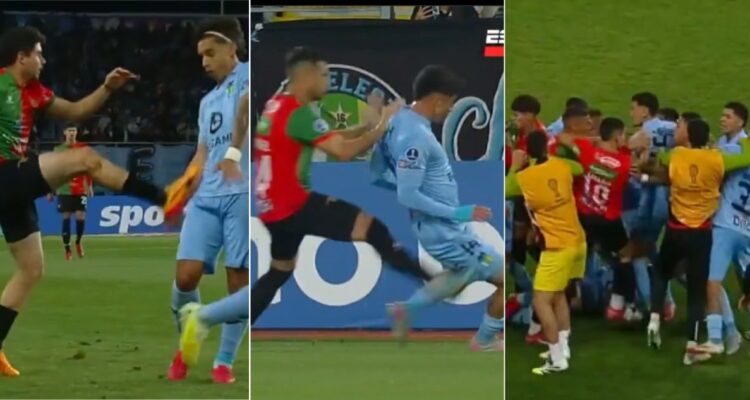 Boston River y sus patadones ante O’Higgins que casi derivan en un escándalo