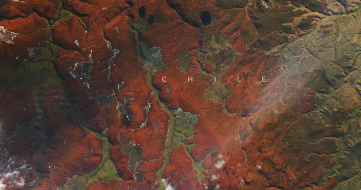Fotos de la Patagonia chilena que tomó la NASA