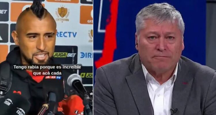 Pato Yáñez contra Arturo Vidal por quejas contra el arbitraje por las tarjetas amarillas que ha recibido