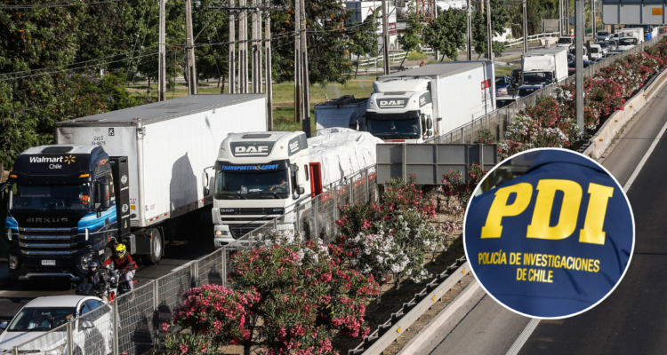 PDI desarticula red dedicada a robo de camiones en la Ruta 5 Sur: operaba desde Cabrero hasta Valdivia