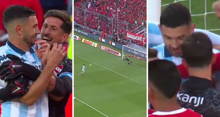 Maravilla Martínez erró penal de forma ridícula en clásico de Avellaneda.