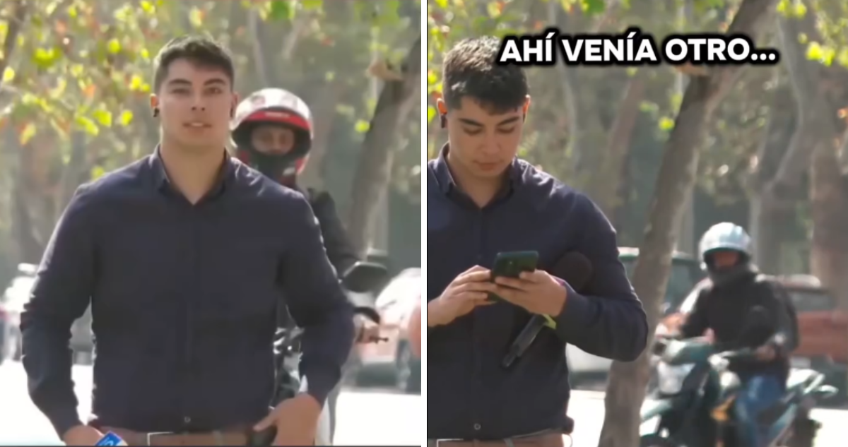 Periodista de CHV Julio Díaz