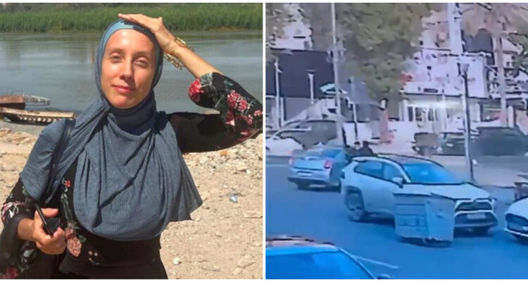 Momento en que es secuestrada la periodista Shelly Kittleson en Irak | Captura